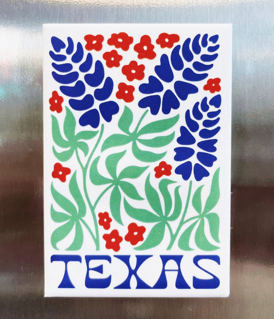 Texas Bluebonnets Magnet