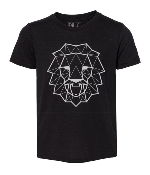 Lion & Lamb Youth Tee – Solid Black