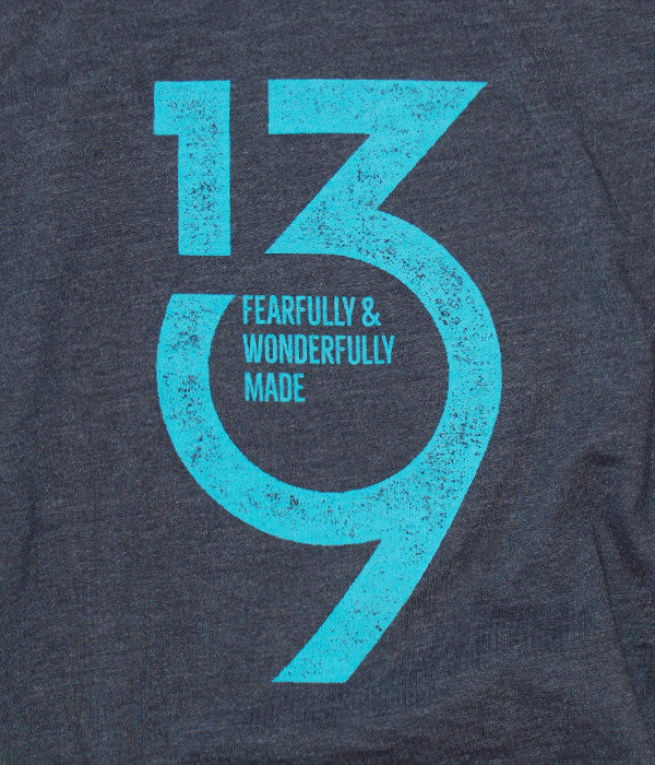 Kids Psalm 139 Tee – Blue