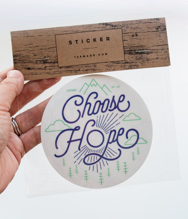 Choose Hope - Sticker