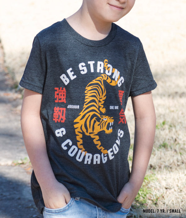 Strong and Courageous– Youth Tee