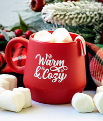 Warm & Cozy – White Christmas Mug - 139Made, LLC