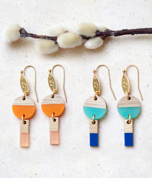 Dawn & Sea Earrings