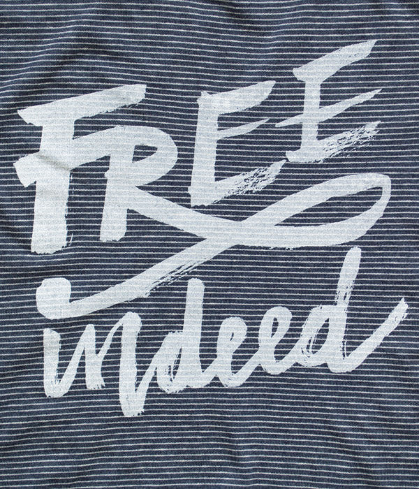 Free Indeed Unisex Striped Tee