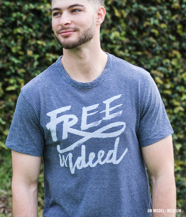 Free Indeed Unisex Striped Tee