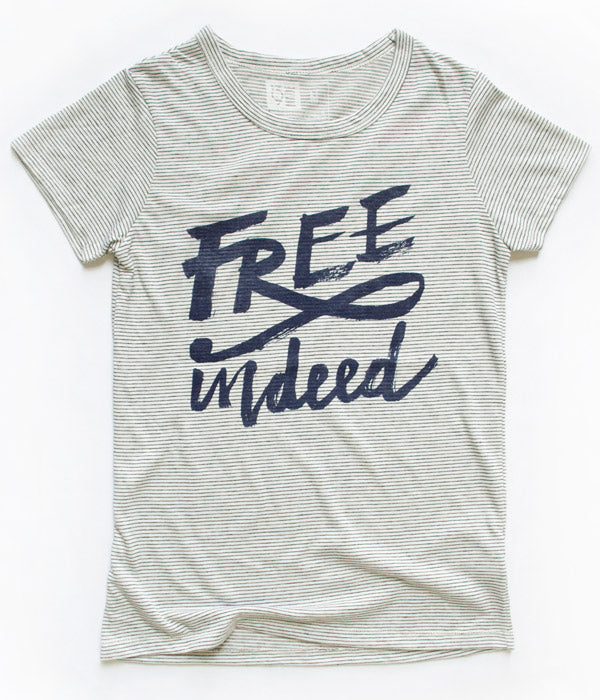 Free Indeed Women's Striped Tee