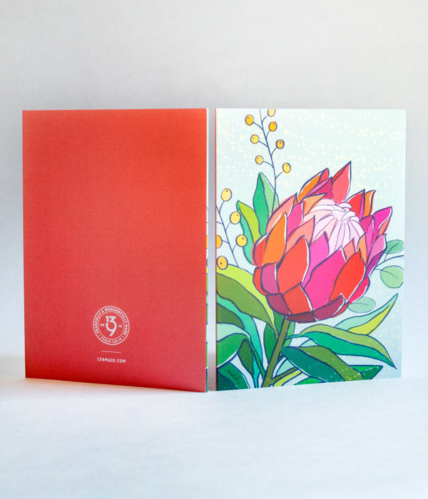 Protea Notecards – Pack of 5