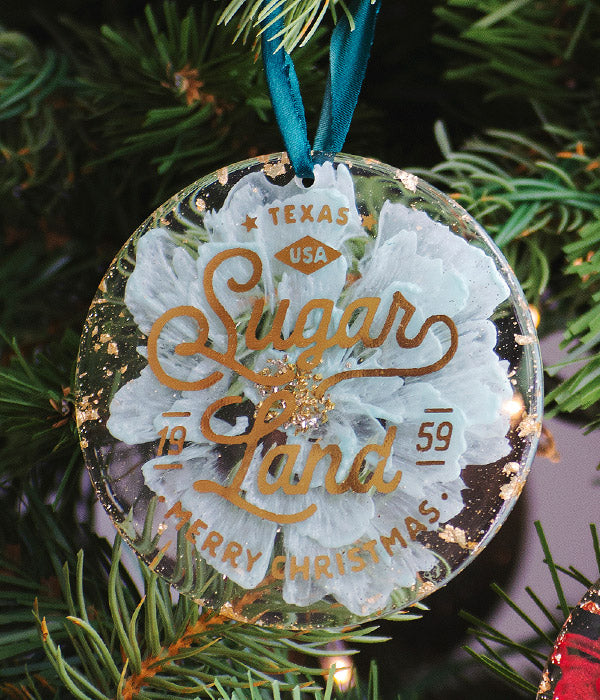 Sugar Land Christmas Ornament - Mint