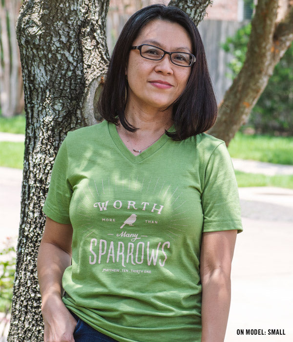 Sparrows V-Neck Tee