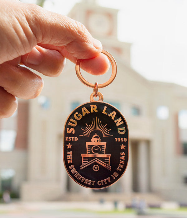 Sugar Land Keychain