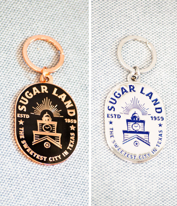 Sugar Land Keychain