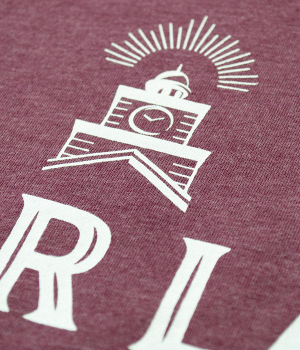 Legacy Sugar Land Tee - Heather Maroon